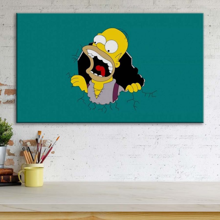 Die Simpsons Homer Simpson 34 Leinwandbilder – Bild 3