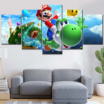 Super Mario 4 Leinwandbilder