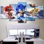 Sonic The Hedgehog Alle Charaktere 15 Leinwandbilder