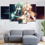 Sword Art Online Kirito und Silica 2 Leinwandbilder