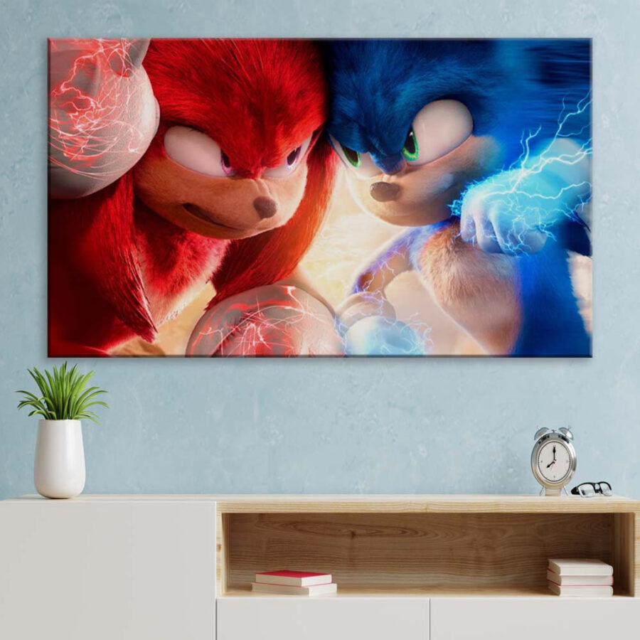 Sonic The Hedgehog 21 Leinwandbilder – Bild 3