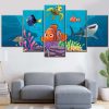 Findet Nemo Figuren 9 Leinwandbilder