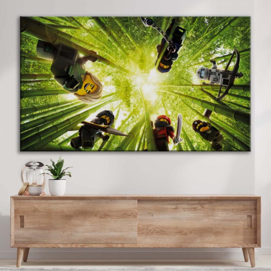 Ninjago Alle Charaktere 11 Leinwandbilder – Bild 3