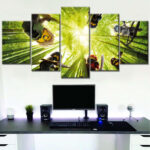 Ninjago Alle Charaktere 11 Leinwandbilder