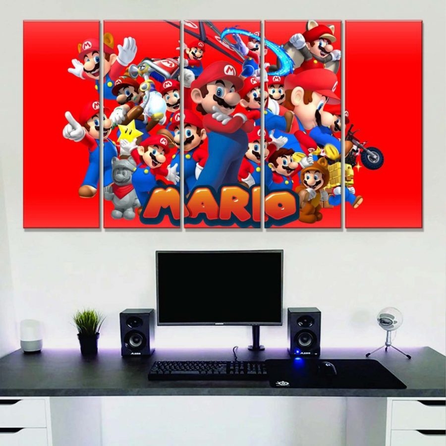 Super Mario 28 Leinwandbilder – Bild 2