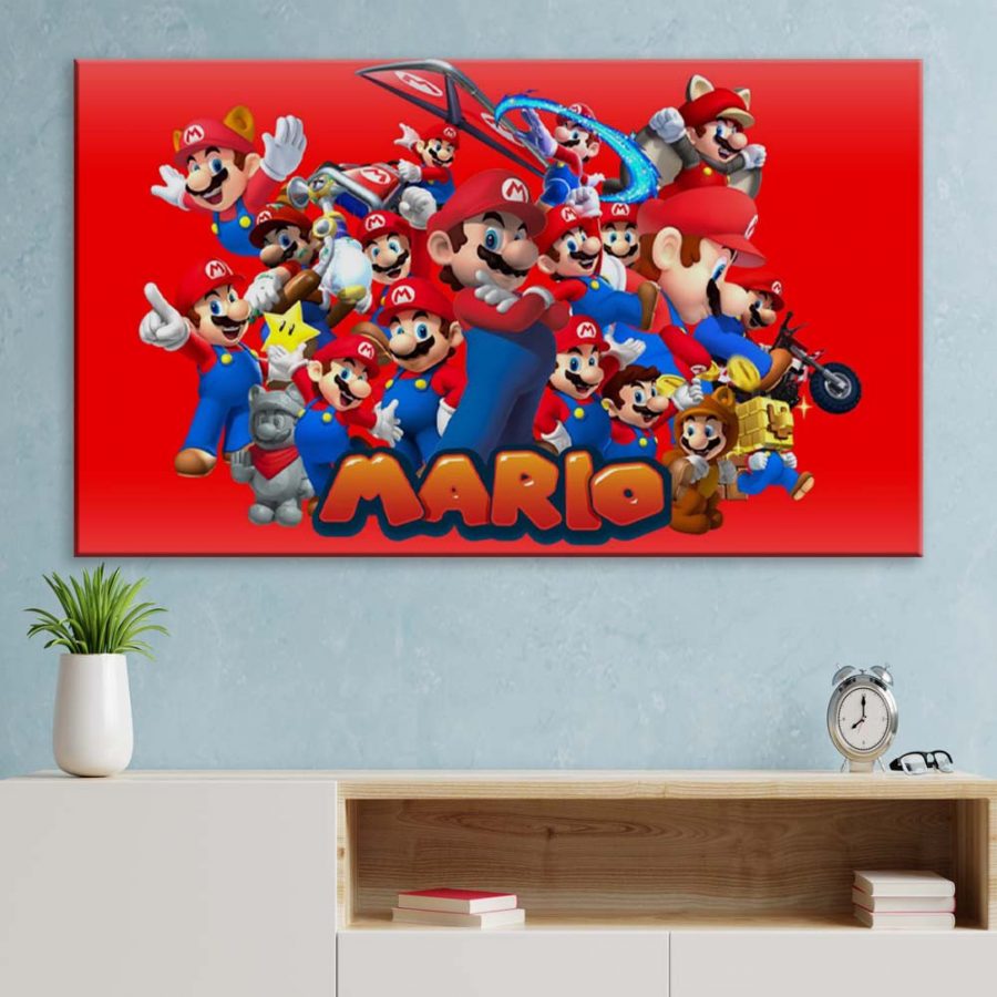 Super Mario 28 Leinwandbilder – Bild 3