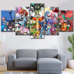 Pokemon Alle Charaktere 60 Leinwandbilder