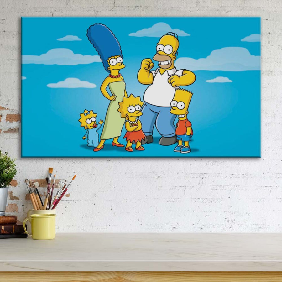 Die Simpsons 35 Leinwandbilder – Bild 3