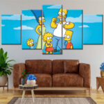 Die Simpsons 35 Leinwandbilder