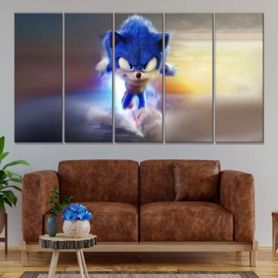 Alternative view of Sonic The Hedgehog 11 Leinwandbilder