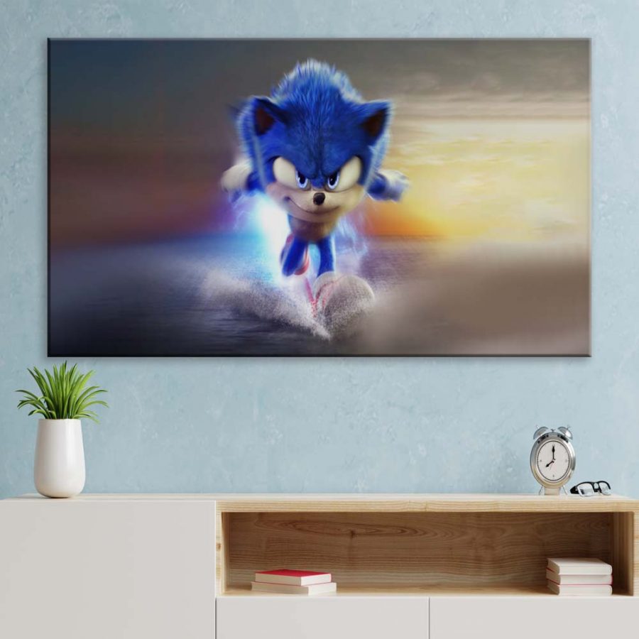 Sonic The Hedgehog 11 Leinwandbilder – Bild 3