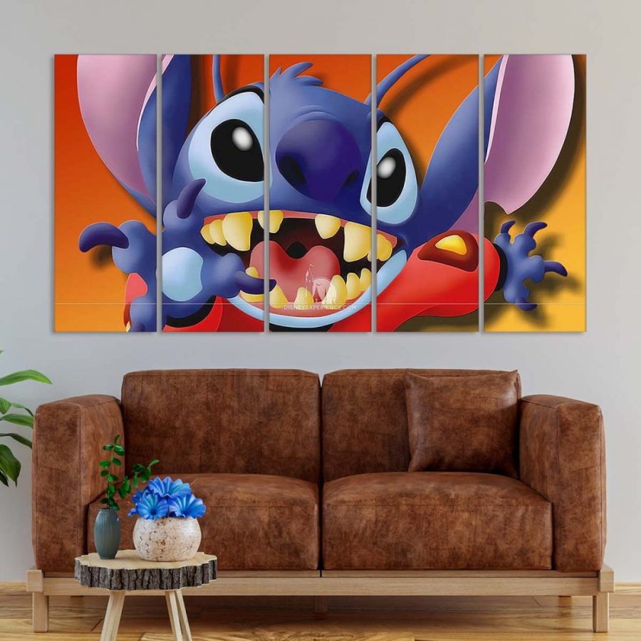 Disney Stitch 12 Leinwandbilder – Bild 2