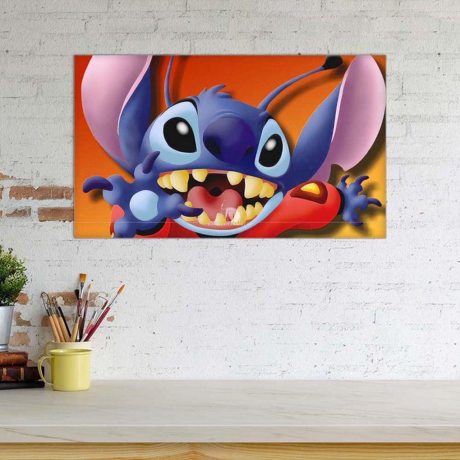 Disney Stitch 12 Leinwandbilder – Bild 3
