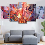 My Hero Academia Katsuki Bakugou 5 Leinwandbilder