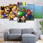 Super Mario 15 Leinwandbilder