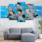 My Hero Academia Alle Charaktere 2 Leinwandbilder