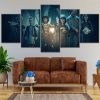 Stranger Thing Alle Charaktere 9 Leinwandbilder