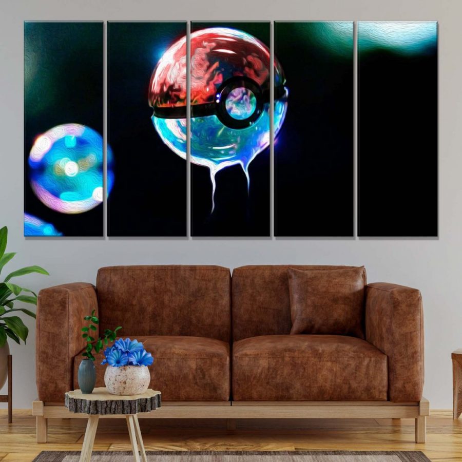 Pokemon Ball 24 Leinwandbilder – Bild 2