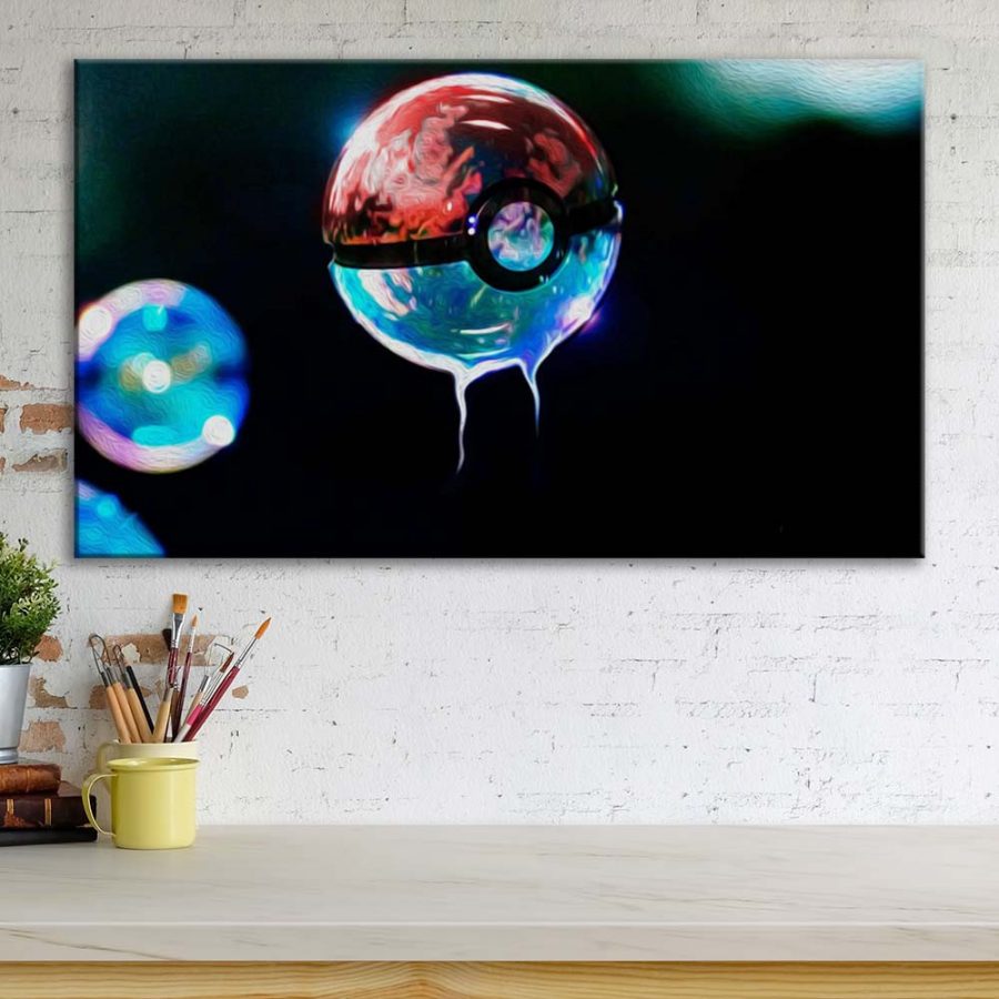 Pokemon Ball 24 Leinwandbilder – Bild 3