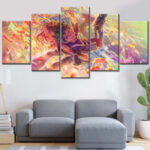 My Hero Academia Ochaco Uaraka und Izuku Midoriya Leinwandbilder