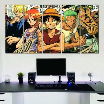 Alternative view of One Piece Monkey D. Luffy 7 Leinwandbilder