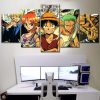 One Piece Monkey D. Luffy 7 Leinwandbilder