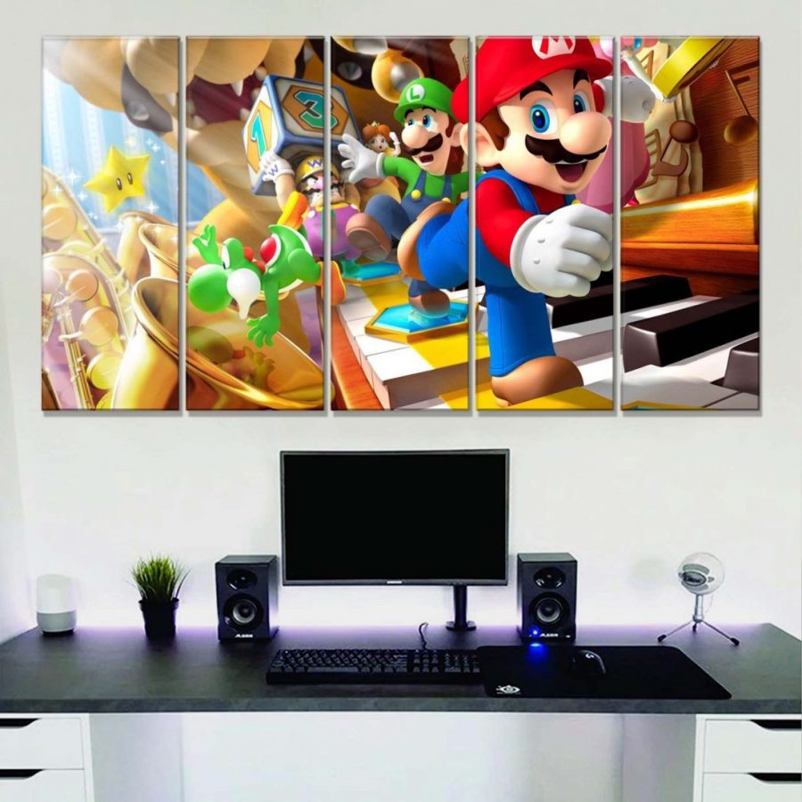 Super Mario 24 Leinwandbilder – Bild 2