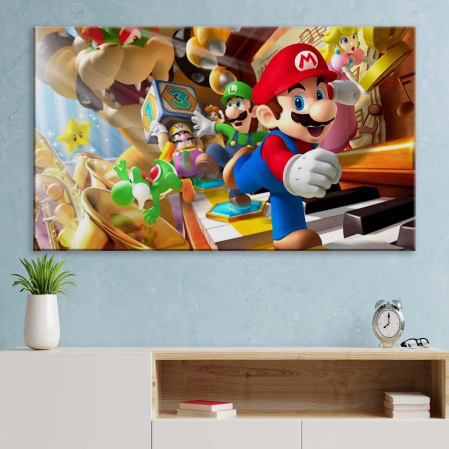 Super Mario 24 Leinwandbilder – Bild 3