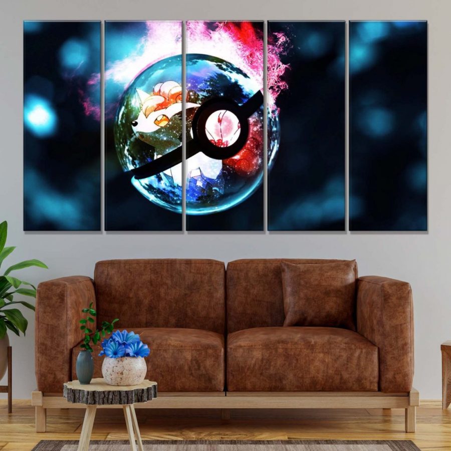 Pokemon Ball 15 Leinwandbilder – Bild 2