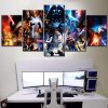 Star Wars Alle Charaktere 3 Leinwandbilder