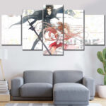 Sword Art Online Kirito 3 Leinwandbilder