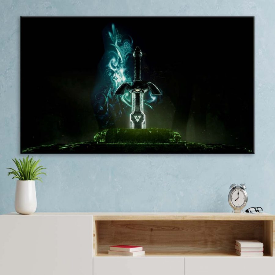 The Legend of Zelda Sword 6 Leinwandbilder – Bild 3