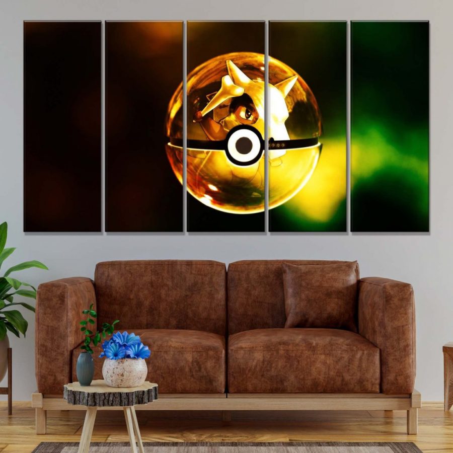 Pokemon Alle Charaktere 64 Leinwandbilder – Bild 2