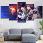 My Hero Academia Alle Charaktere 15 Leinwandbilder