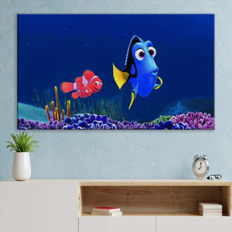 Findet Nemo Figuren 8 Leinwandbilder – Bild 3