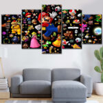 Super Mario 5 Leinwandbilder