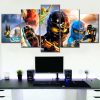 Ninjago Alle Charaktere 9 Leinwandbilder