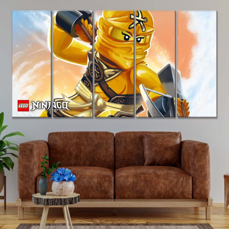 Ninjago Alle Charaktere 22 Leinwandbilder – Bild 2