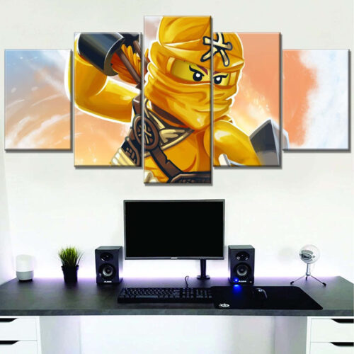 Ninjago Alle Charaktere 22 Leinwandbilder