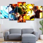 My Hero Academia Izuku Bakugou und Todoroki Leinwandbilder