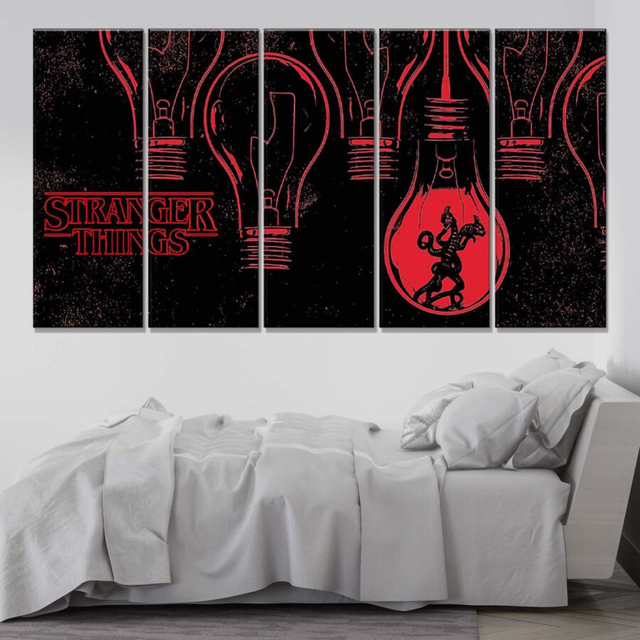 Stranger Thing 1 Leinwandbilder – Bild 2