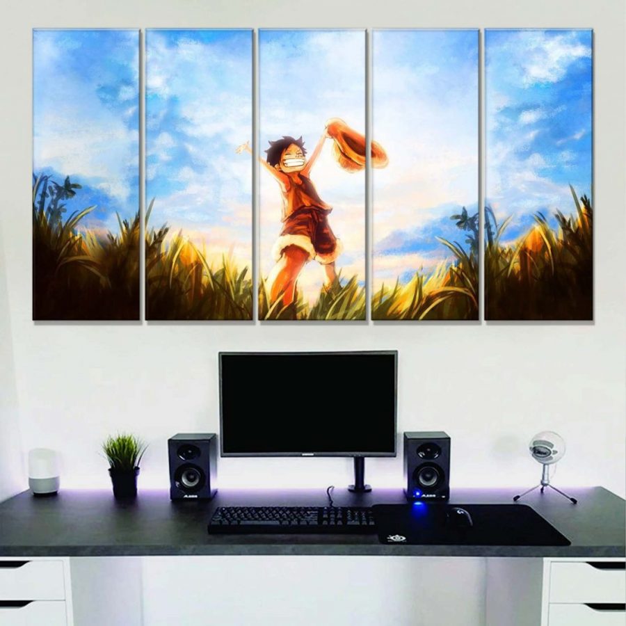 One Piece Monkey D. Luffy 10 Leinwandbilder – Bild 2