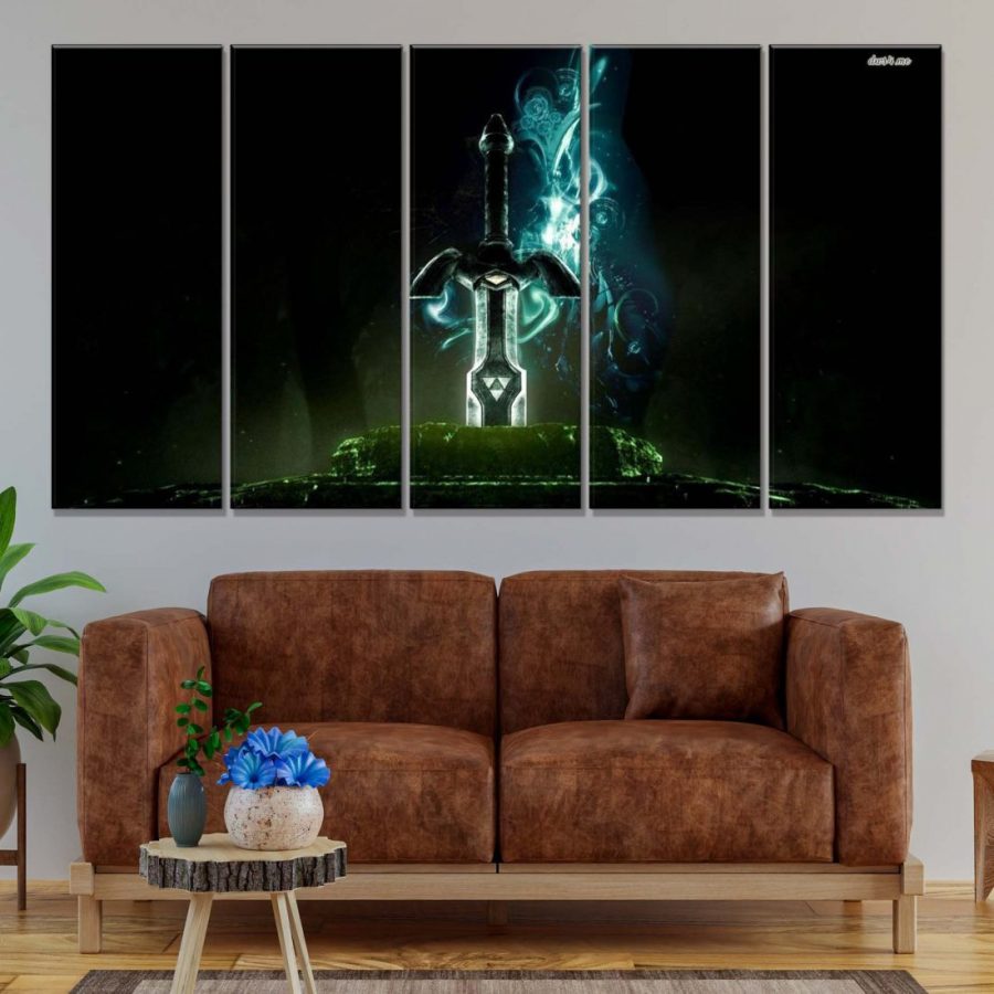 Schwert The Legend of Zelda 2 Leinwandbilder – Bild 2