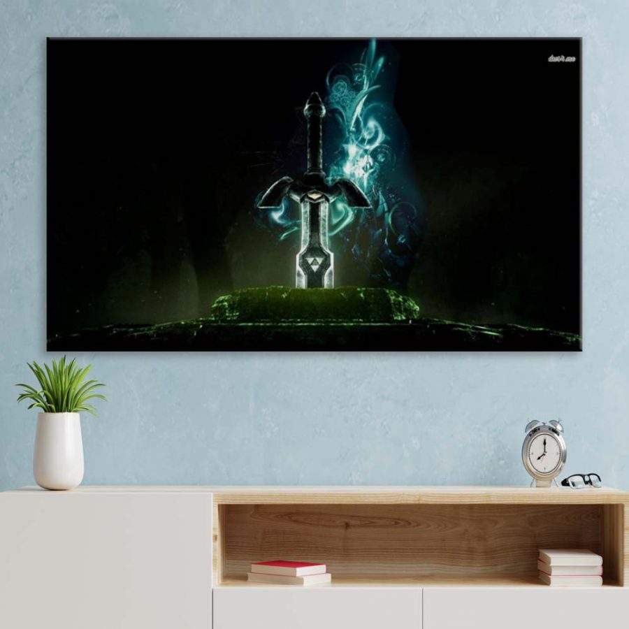 Schwert The Legend of Zelda 2 Leinwandbilder – Bild 3