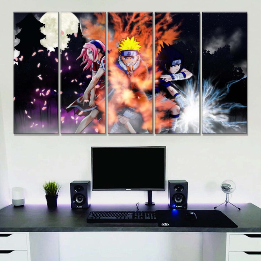 Naruto und Freund 26 Leinwandbilder – Bild 2