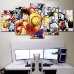One Piece Alle Charaktere 27 Leinwandbilder
