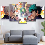 My Hero Academia Alle Charaktere 14 Leinwandbilder