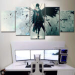 Motiv: Naruto Uchiha Sasuke 8 Leinwandbilder