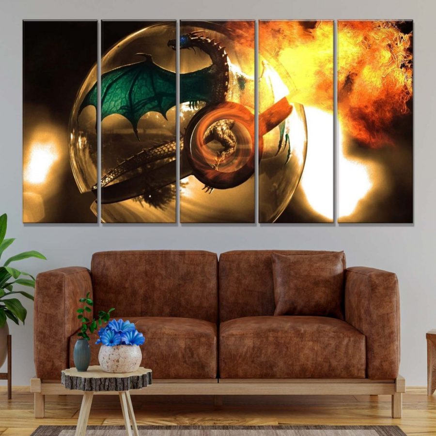 Pokemon Ball 7 Leinwandbilder – Bild 2