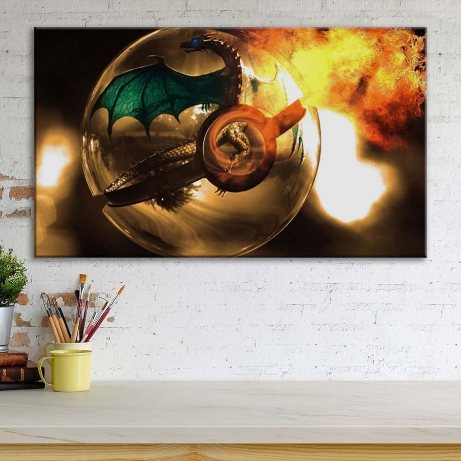 Pokemon Ball 7 Leinwandbilder – Bild 3